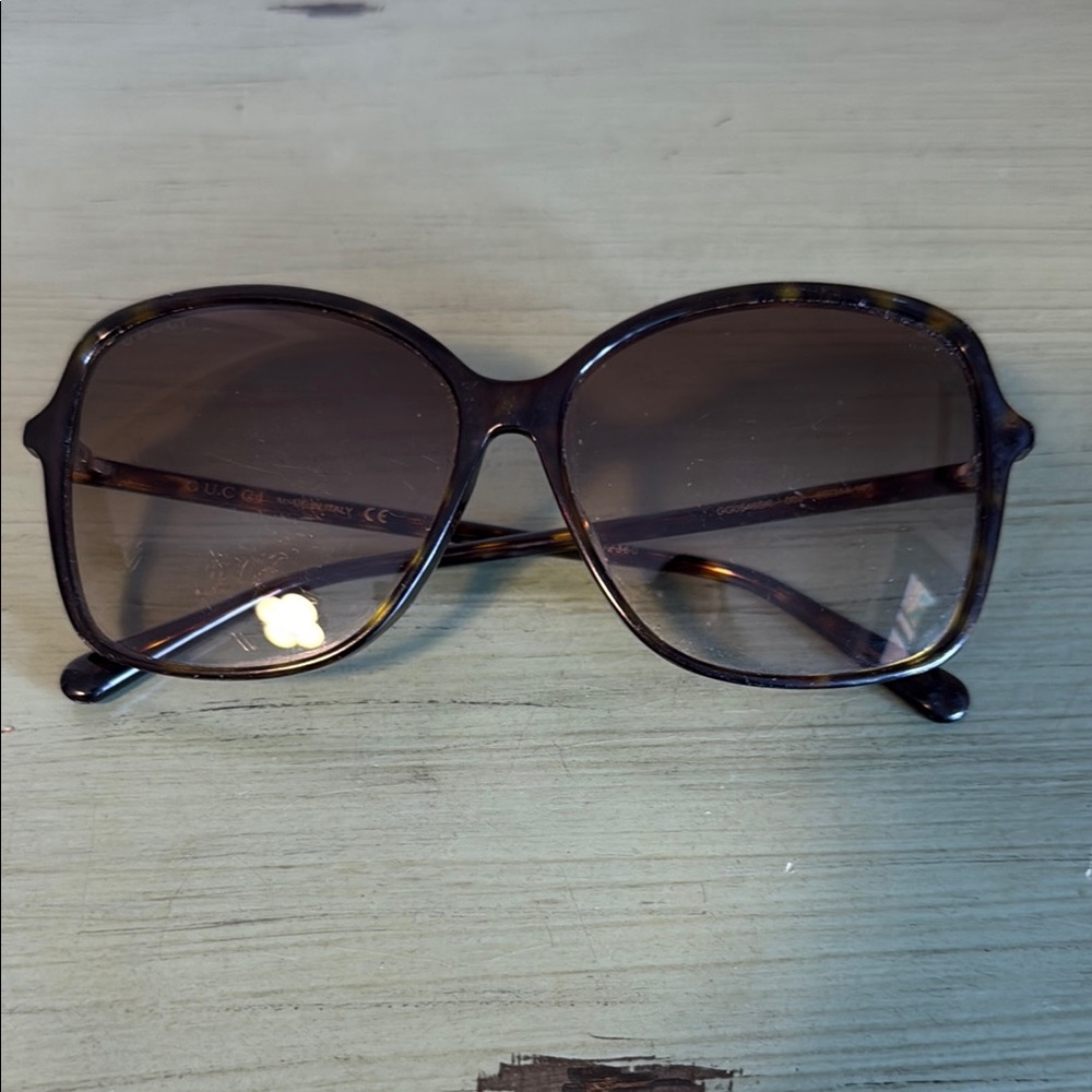 Gucci Tortoise Shell Sunglasses